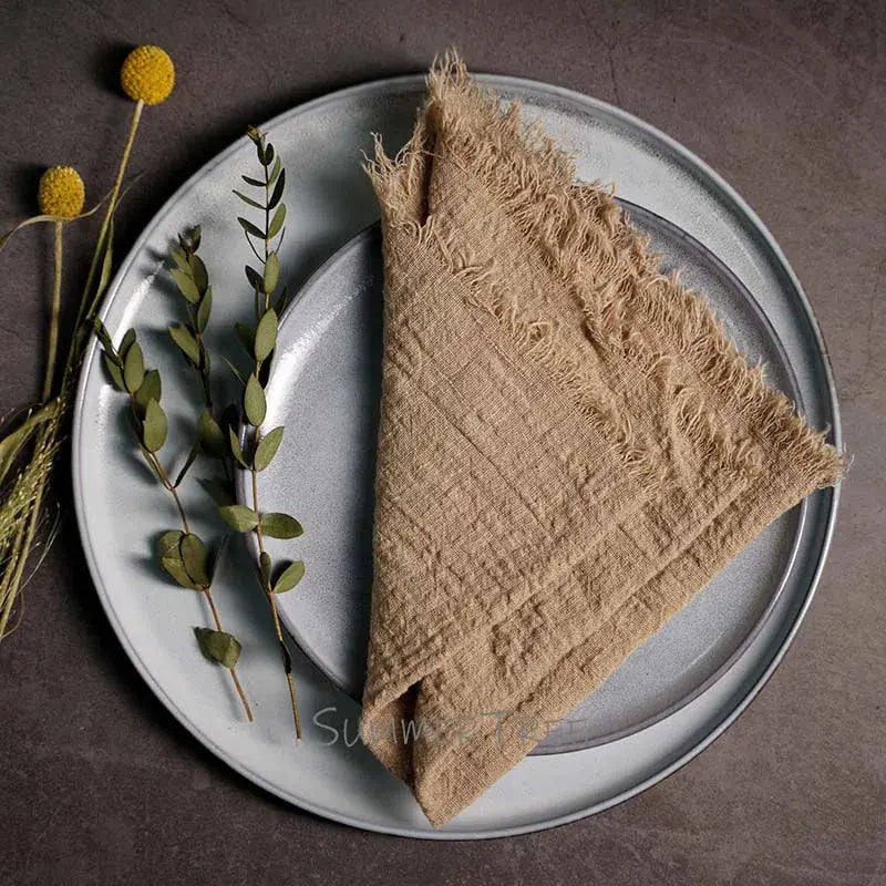 RUSTIC CHARM™ ｜ Cotton napkins for every occasion