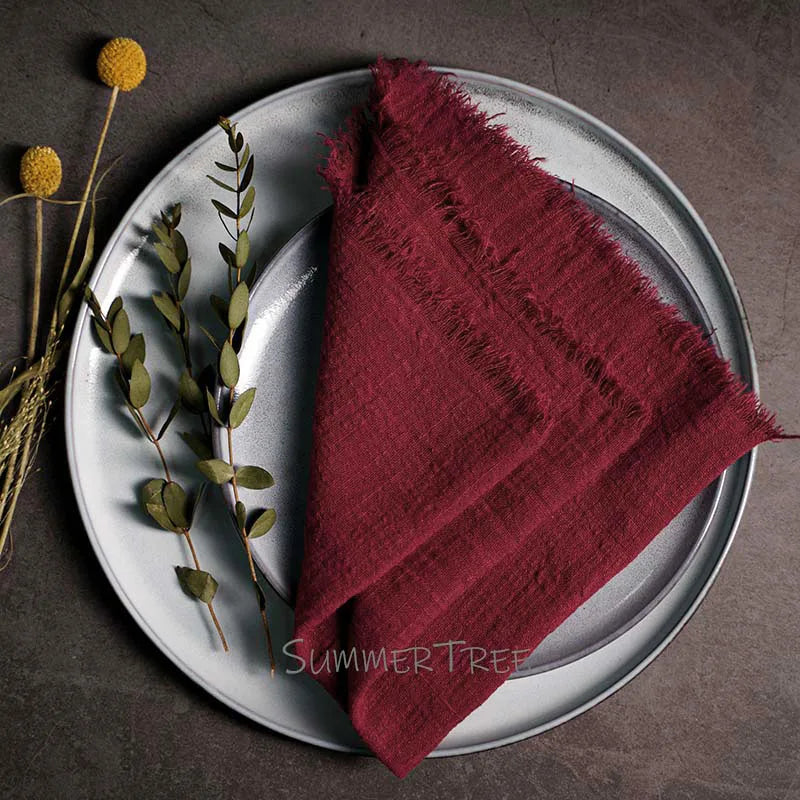 RUSTIC CHARM™ ｜ Cotton napkins for every occasion