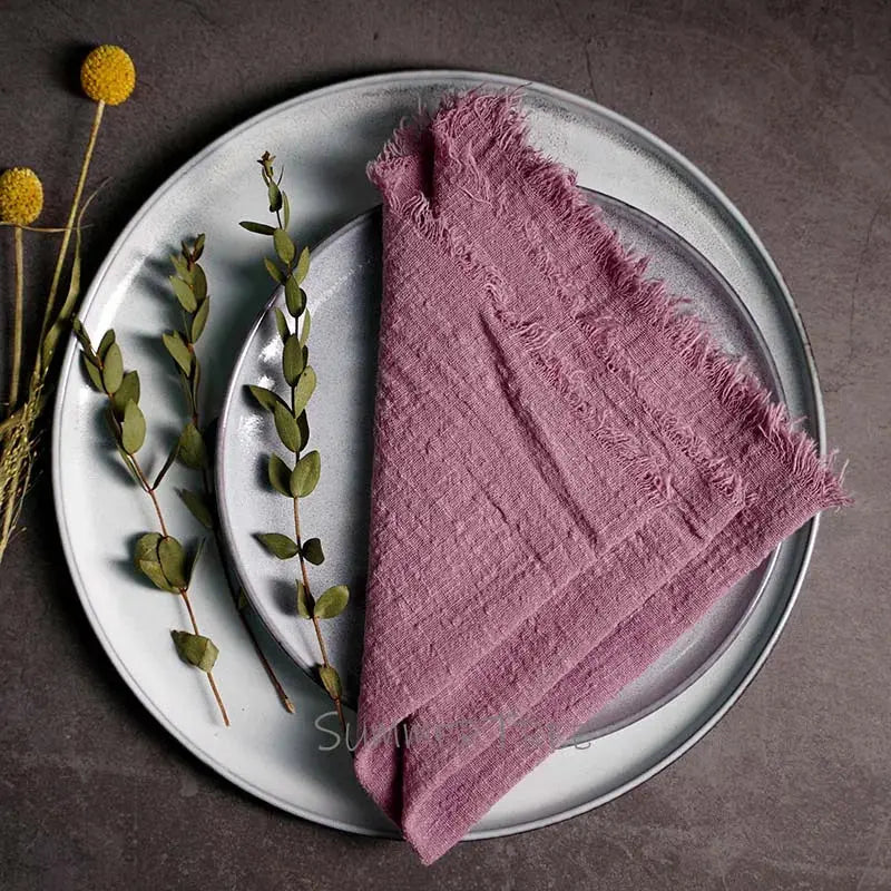 RUSTIC CHARM™ ｜ Cotton napkins for every occasion